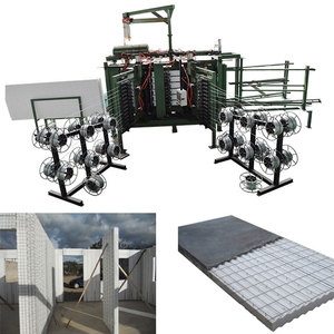 EPS Xốp <span class=keywords><strong>3D</strong></span> Lưới Dây Thép Không Gỉ Tường Bảng Điều Khiển Máy Làm - Product Image 6