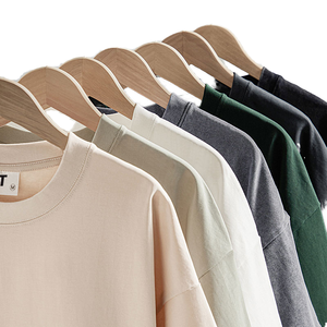 Camiseta de verano para hombre YIHONG, de lujo ligero y minimalista, de manga corta, se puede usar sola o como prenda de capa, informal y versátil. - Product Image 5
