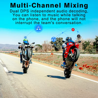Intercomunicador para Casco de Motocicleta Qualcomm Dual Chip MaxTo M6S