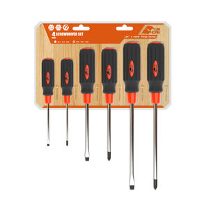 مفك براغي مغناطيسي متعدد الوظائف، أداة إصلاح احترافية مع رؤوس فيليبس/مسطحة، مقبض بلاستيكي TPR+PP، طقم مفكات - Product Image 3