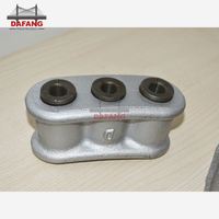 4 mm 5 mm 8 mm 9.5mm Précontraint Pc Fil Ancrage Pinces Wedge Barrel Wedge Metal Wedges