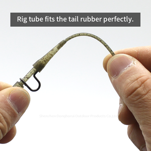 Tube de montage coulant pour la pêche à la <span class=keywords><strong>carpe</strong></span> avec clip plombé et accessoires de fin de ligne - Product Image 3