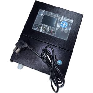 メタンと一酸化炭素ガス警報コントローラ黒鉄ボックスケーシングと操作可能なパネル - Product Image 1