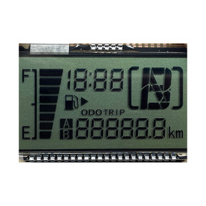 TN HTN grey 6-8 đoạn đơn sắc <span class=keywords><strong>LCD</strong></span> hiển thị <span class=keywords><strong>module</strong></span> cho xe máy cụ tùy chỉnh <span class=keywords><strong>LCD</strong></span> nhà sản xuất - Product Image 1