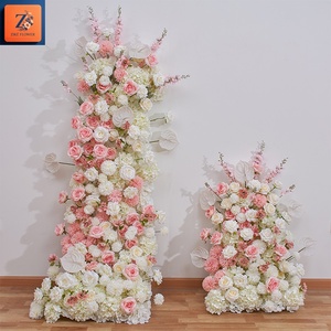 <span class=keywords><strong>Serie</strong></span> de flores de rosas artificiales de color personalizado para decoración de fondo para Halloween Día del Padre Día de San Valentín y graduación - Product Image 3