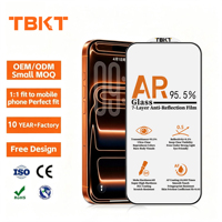 Protection d'écran en verre trempé anti-reflet AR, 95,5 % de transmission, 7 couches, dureté 9H, AF pour iPhone 18promax 17promax 18Pro