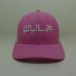 Sombreros de camionero de algodón y poliéster de 6 paneles bordados en 3D personalizados gorra de malla Snapback sombrero de rendimiento al aire libre para golf pesca deporte - Product Image 2