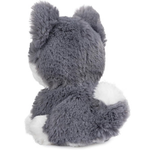 B213 venta al por mayor <span class=keywords><strong>Husky</strong></span> cachorro perro peluche Animal de peluche niñas niños regalos pequeño <span class=keywords><strong>Mini</strong></span> suave esponjoso personalizado perro de peluche <span class=keywords><strong>Husky</strong></span> - Product Image 4