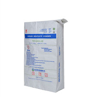 Sac de poudre chimique de 25 kg avec valve à ultrasons, sac à valve scellée par ultrasons pour poudre chimique, additifs alimentaires, poudre de vitamines