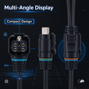 Manguera de Protección Flexible para Cables Automotrices, Conducto de Cable Resistente al Desgaste para Cableado de Automóviles - Product Image 1