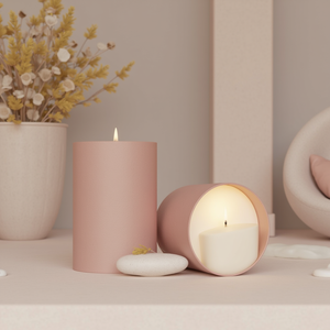 Customized Eco-friendly <b>Paper</b> Tube <b>Box</b> For Aromatherapy Scented Candle <b>Storage</b> - Product Image 6