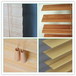 Lâminas de bambu da sombra da madeira do venetiano melhor preço - Product Image 2