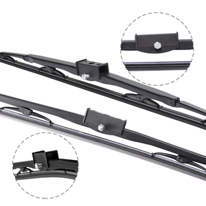 Plumas Limpiaparabrisas de Alto Rendimiento y Calidad WEILONG, 100% Caucho Natural, Ajuste Universal para Camiones y Autobuses - Product Image 3