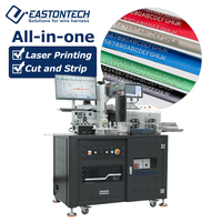 Kabelschneid- und Abisoliermaschine EW-3035+L 0,5-25mm² UV-Lasermarkiermaschine mit Druckfunktion für Kabelherstellungsausrüstung