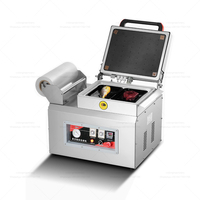 Café en poudre riz petite machine d'emballage sous vide sauce levure instantanée brique machine d'emballage sous vide pour sandwich chambre alimentaire