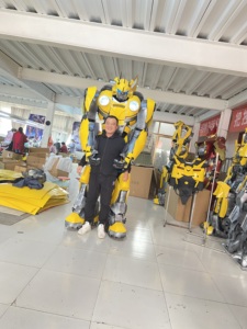 Robot <span class=keywords><strong>abeille</strong></span> professionnel personnalisé, mascotte de personnage de dessin animé, mascotte de robot de performance personnalisée, costume de mascotte personnalisé pour adultes - Product Image 5