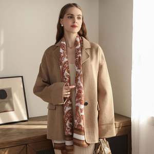 Écharpe longue d'hiver tendance 100% polyester pour pièce climatisée, châle imprimé noix de cajou pour femmes YHK0020 - Product Image 2