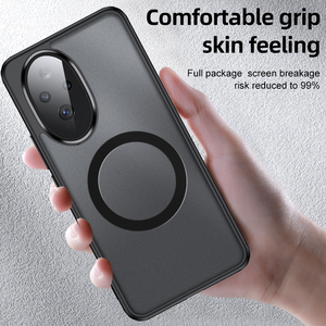2024 <span class=keywords><strong>New</strong></span> Arrival Matte rõ ràng chống sốc PC TPU nam châm điện thoại trường hợp đối với Huawei Honor 200 PRO Pura 70 siêu mate60 - Product Image 4