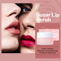 Gommage Lèvres Fraise Pastèque Hydratant Exfoliant Doux Végétalien Saveur Fruitée Marque Privée OEM Vente en Gros