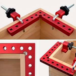 Alliage d'aluminium 90 °   Règle de menuiserie, mesure métrique et impériale à angle droit, marquage et positionnement, multifonctionnelle - Product Image 2