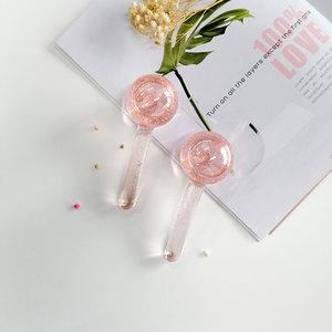 Rodillo de enfriamiento Facial para cara fría y caliente, Mini rodillo mágico para cara, oro rosa, globos de hielo para cara, Etiqueta Privada - Product Image 1