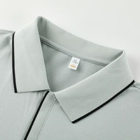 Polo pour homme, fabrication en usine, respirant, léger, résistant à la décoloration, personnalisable, unisexe, manches courtes