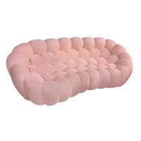 Canapé Bulle en Tissu Irrégulier Design Luxe Léger pour Salon Personnalisé, Hôtel, Salon et Projet d'Aménagement Intérieur