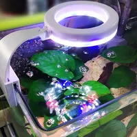 الجملة مخصص البسيطة usb 5w كليب أضواء الإضاءة خزان الأسماك المياه العذبة مياه مالحة النبات الطحلب الطحالب تنمو مصباح نافورة كرية