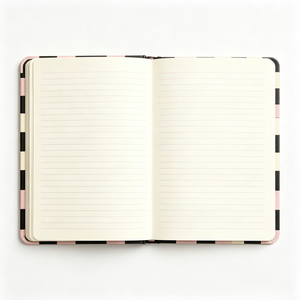 Diario A5 Personalizzato con Copertina Rigida, Quaderno a Scacchi <span class=keywords><strong>Rosa</strong></span> e Nero, Stile Vintage Dark Academia, Ideale come Regalo - Product Image 4