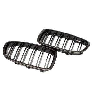Parrilla de Fibra de Carbono F10 para <span class=keywords><strong>BMW</strong></span> Serie 5 F10 F18, Parrilla Negra de Una Sola Lama - Product Image 5