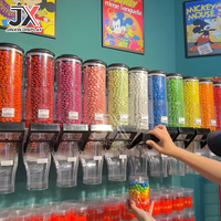 Distributeur d'Aliments en Vrac Mural en PC pour Supermarché, Bonbons, Grains de Café, Noix, Céréales et Produits Secs – Utilisation en Hypermarché, Magasin et Centre Commercial