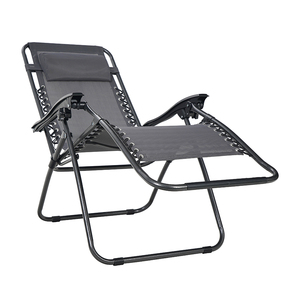 Sedia a <span class=keywords><strong>Sdraio</strong></span> Pieghevole Reclinabile in Tessuto Teslin dal Design Moderno per Esterni - Product Image 1