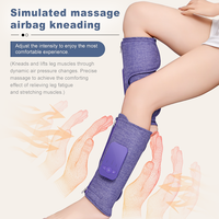 Masseur de jambes à compression d'air Eveekon, masseur de jambes à compression, masseur de jambes électrique à air avec 3 modes