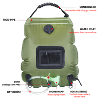 Équipement de camping Offre Spéciale Portable Outdoor Camping 20L Sac de douche solaire