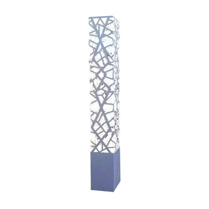 Modern dekorasyon içi boş dış IP65 su geçirmez manzara çim ışığı Yard LED direk ışık açık bahçe lambası - Product Image 6