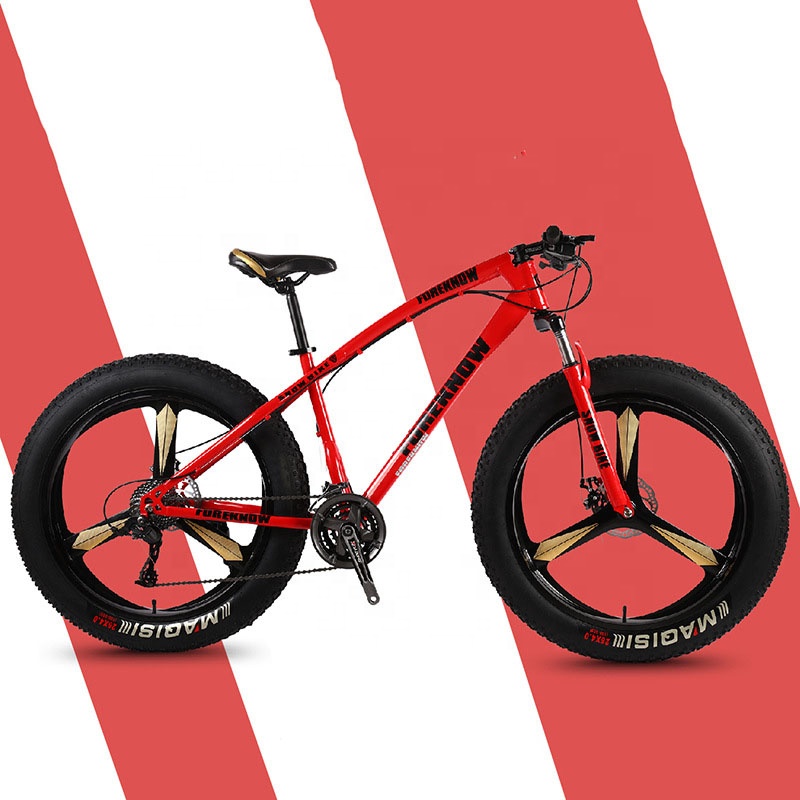 Online Shop Wholesale Stock 21 Speed 3 Wheel 24 Inch Bicycle Fat Tire Bike Mountain