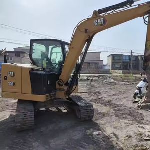 รถขุด CAT306E 306E2ตีนตะขาบมือสองพร้อมมอเตอร์หลักและส่วนประกอบเครื่องยนต์ - Product Image 2