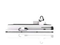 Machine de découpe laser à fibre 1000W pour tôles et tubes en aluminium, avec commande Cypcut, prenant en charge les formats AI/PLT