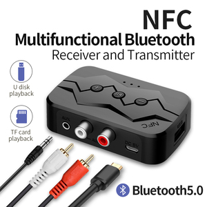 Tooya-receptor inalámbrico M23, transmisor de dientes azul, NFC, tarjeta TF, disco U, receptor, transmisión inalámbrica, RCA, adaptador de llamada 5,0 - Product Image 2