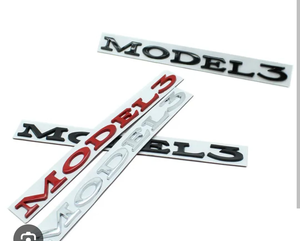 สติกเกอร์ติดรถมีตัวอักษร3 S X สำหรับ <span class=keywords><strong>Tesla</strong></span> <span class=keywords><strong>Model</strong></span> <span class=keywords><strong>Y</strong></span> ของแท้ติดโลโก้ท้ายรถดัดแปลงอุปกรณ์ตกแต่งอเนกประสงค์ - Product Image 1