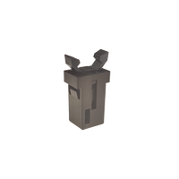 Boîte de rangement pour tableau de bord automobile avec loquet à pousser, loquet de boîte à gants dissimulé en plastique POM pour montage intérieur