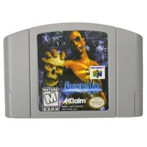 Jeu rétro N64 <span class=keywords><strong>Shadow</strong></span> <span class=keywords><strong>Man</strong></span> pour <span class=keywords><strong>Nintendo</strong></span> <span class=keywords><strong>64</strong></span> Cartouche de jeu Version américaine Format NTSC Cadeau pour enfants Jeux - Product Image 1