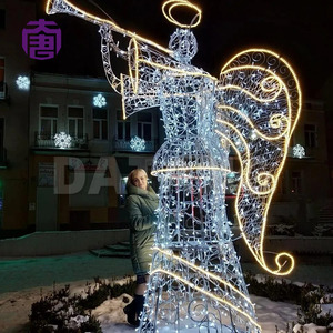 Outdoor LED Angel Motif <b>Light</b> for Christmas Street Hotel Shopping Mall and Festival Landscape Lighting - Product Image 2