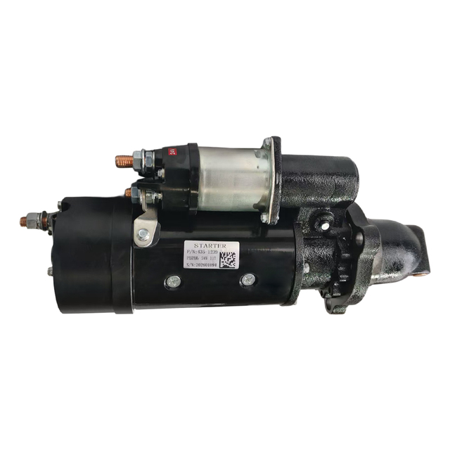 New Starting Motor 435-1239 Excavator CAT C11 Diesel Engine 42MT 24V 11T Starter 4351239 Machinery Engine Parts