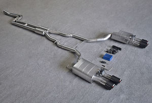 <span class=keywords><strong>Prix</strong></span> usine Catback tuyau d'échappement pour <span class=keywords><strong>Bmw</strong></span> 530 <span class=keywords><strong>540i</strong></span> 550 G30 G38 3.0t B58 Valve silencieux Tuning système d'échappement 304 acier inoxydable - Product Image 3