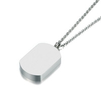 Plaque de nom de patte de chien gravé en acier inoxydable, collier avec pendentif, crème personnalisée
