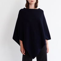 70% laine 30% cachemire tricoté Poncho châle nouveau Design couleur unie femmes haute hiver accessoires adultes bébés automne écharpes