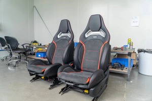 เบาะรถยนต์สำหรับเบาะ AMG Track Seats A45 CLA45 GLA45 SLK AMG C63 E63 A45 W176 W156 W117 อัพเกรดเบาะ AMG - Product Image 2