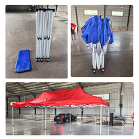 Tente pop-up extérieure imperméable à trois couches 3x3m 3x6m toutes saisons avec auvent personnalisé pour événements marketing