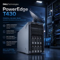 Baru untuk Server Tower PowerEdge T430 Intel Xeon E5-2600 V3 V4 Series Enterprise Server Tersedia